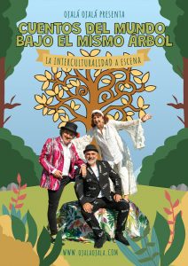 Cartel de Cuentos del mundo bajo el mismo árbol